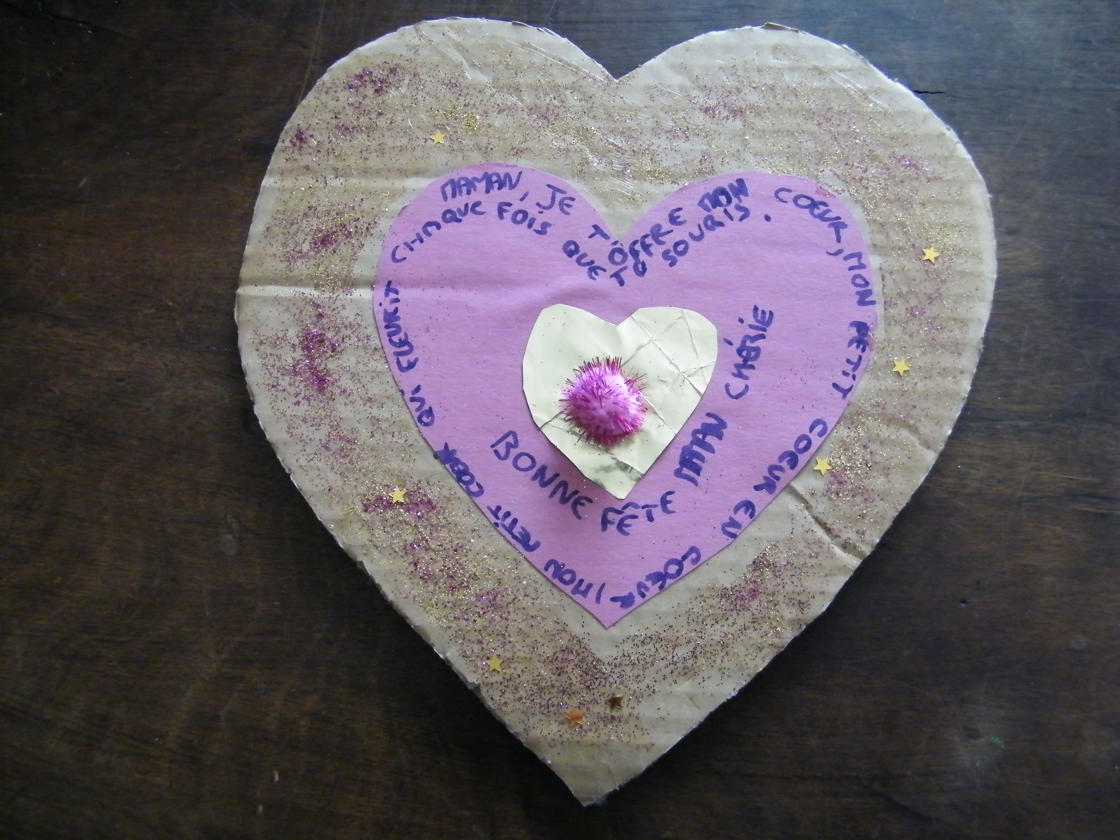 coeur pr la fête des mères